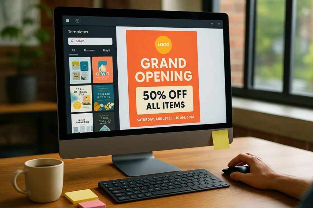flyer maker digital example