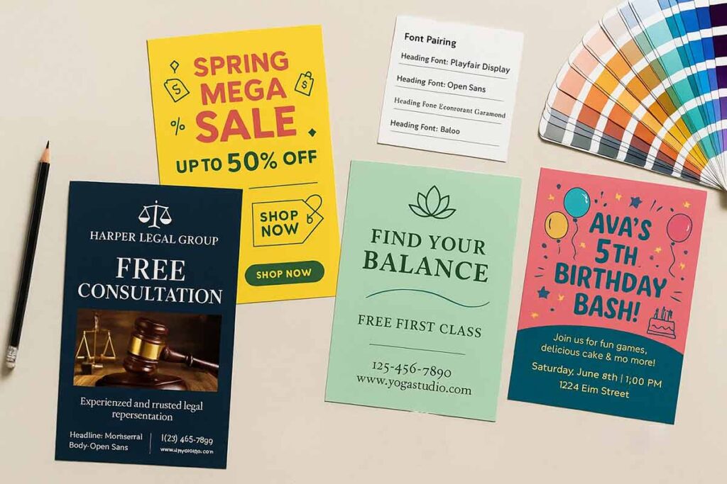Flyer Typography Templates