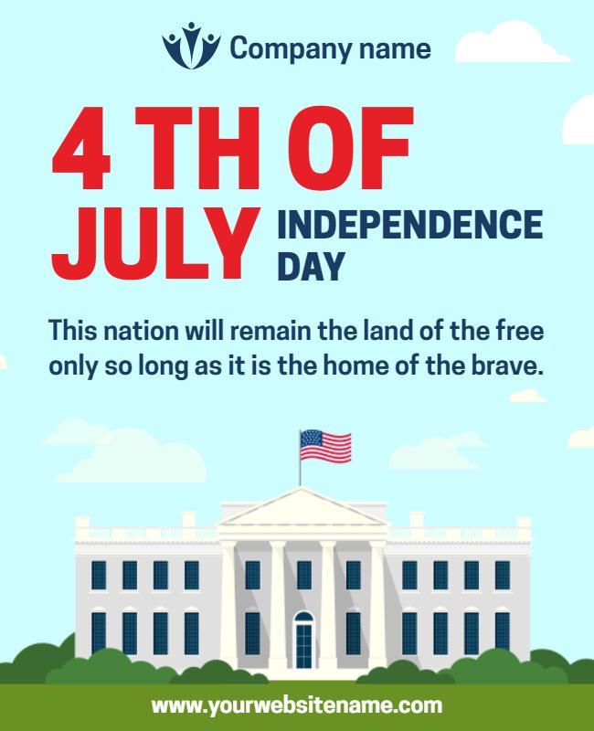 Fourth Of July Independence Celebration Template