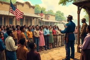 Freedom Day Proclamation Reading Image