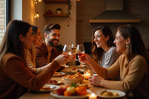 Friendsgiving Celebration Vibes Image