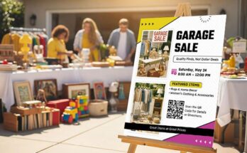 Garage Sale Flyer Content for Premium Service Providers