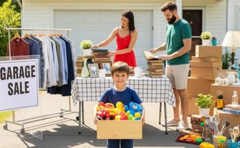 Garage Sale Promotion Flyers for Service Providers