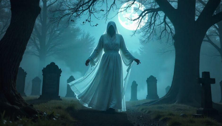 ghostly apparition dark