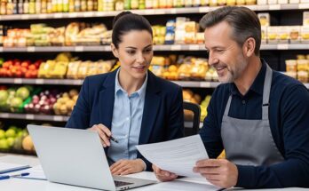 Grocery Partnership Flyers for Commercial Suppliers