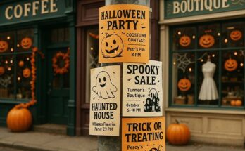 halloween flyer ideas for small businesses