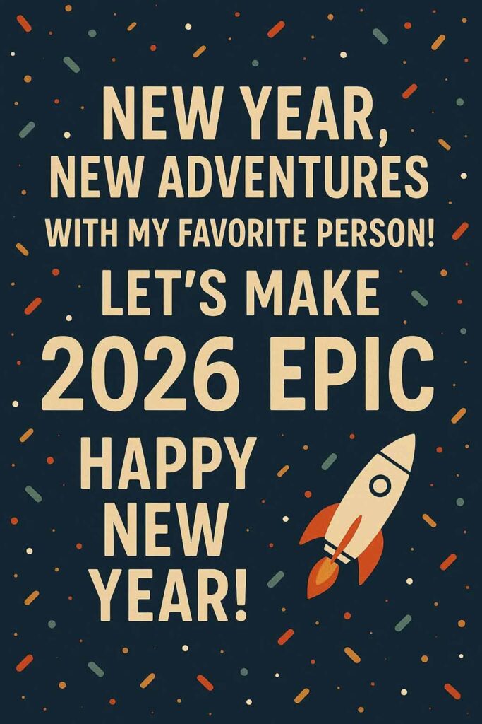 Happy New Year Wishes For Adventure Buddy