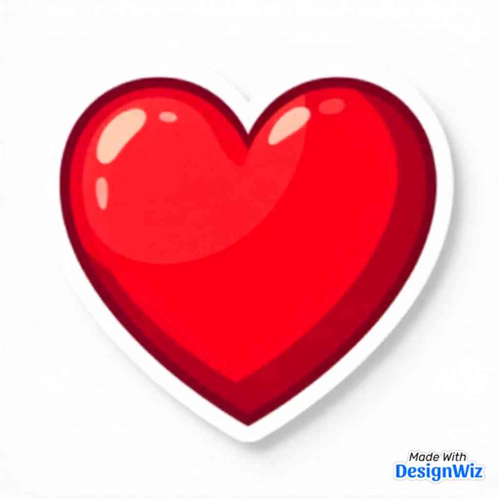 happy valentines day image classic red heart icon in various styles