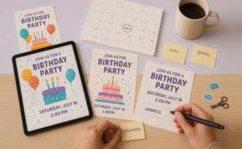 How To Announce Your Birthday Party With Flyers That Get Results