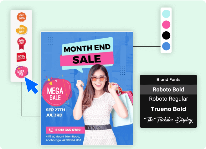 How to Customize Our 4th of July Posters