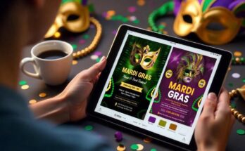 Designing a Mardi Gras Flyer That Reflects the Festive Spirit