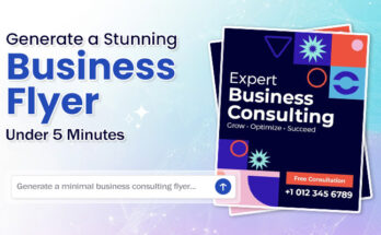 How To Generate A Stunning Business Flyer In Minutes