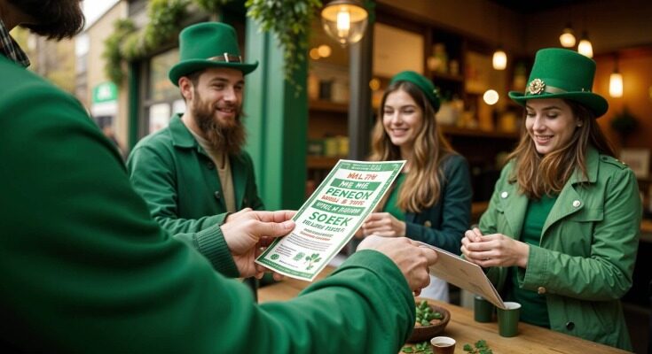 Promote Your Business and Boost Sales With St. Patrick’s Day Flyers
