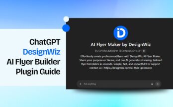 Get Started with ChatGPT DesignWiz AI Flyer Builder Plugin