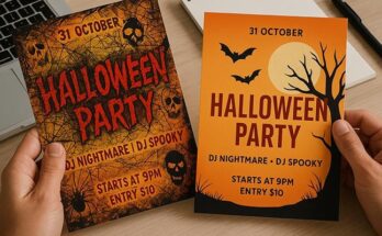 how to write copy that suits your halloween flyer background