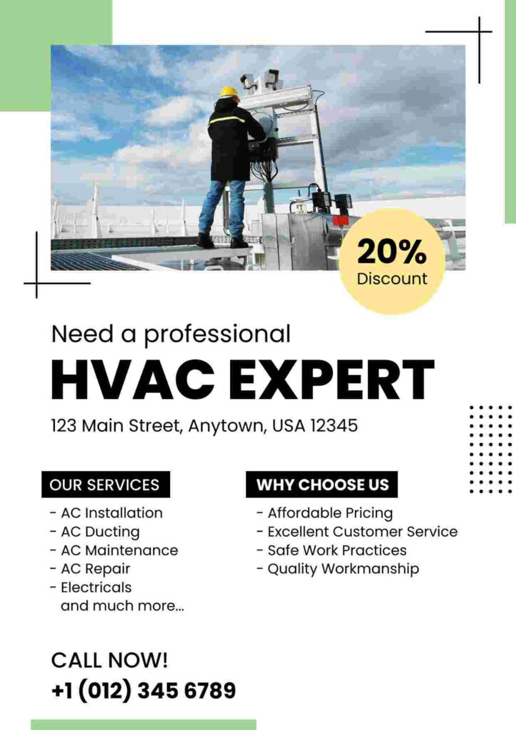 HVAC Expert Flyer Template