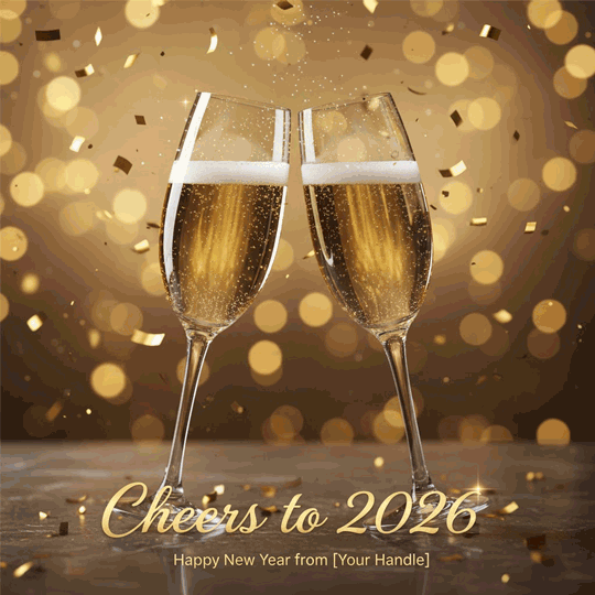 Instagram Feed - Champagne Toast