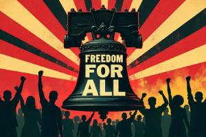 Juneteenth Freedom Bell Icon Image Graphics