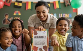 juneteenth school and educational event flyers guide