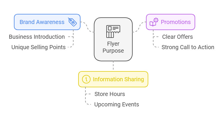 Key goals for designing effective product flyers that capture customer attention with unique and engaging designs