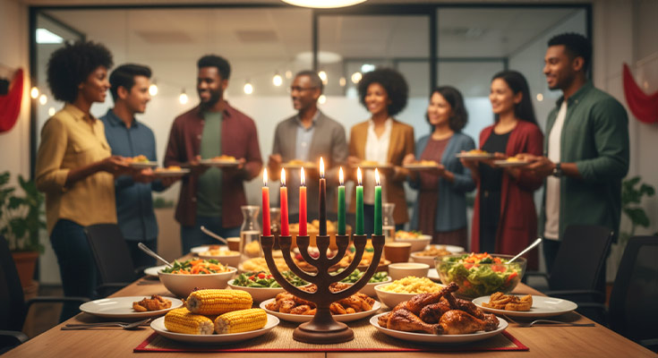 Kwanzaa Corporate Flyers Guide for Service Providers
