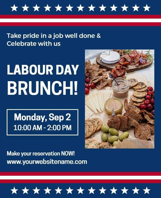 Labor Day Brunch Celebration Template
