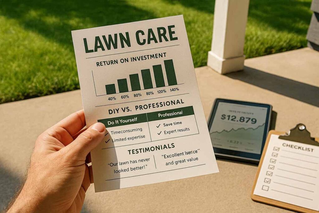 Lawn Care Education Flyers Messaging