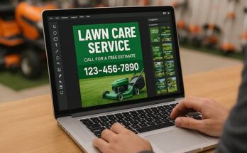 lawn care flyer design guide for small service providers