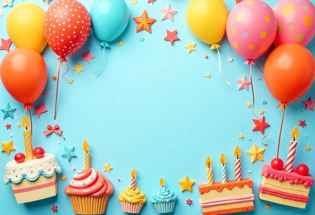 Layered Design Birthday Borders