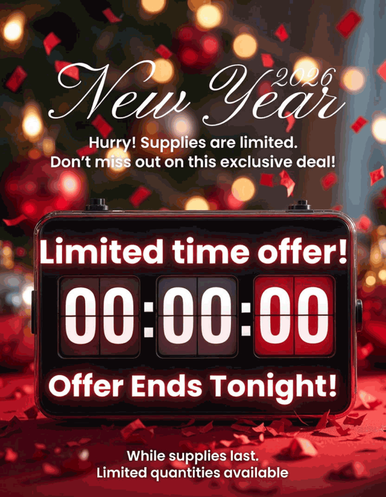 Limited Time Offer New Year Image