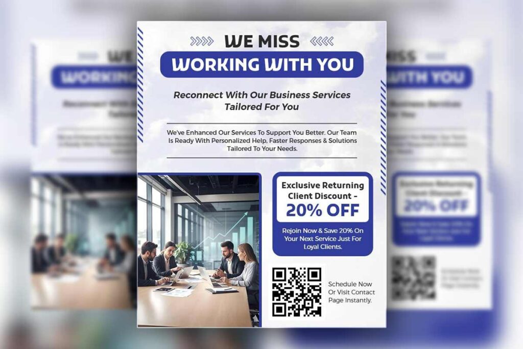Loyal Client Offer Business Flyer Template