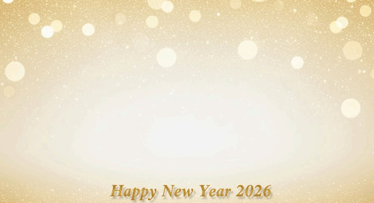 Luxurious Happy New Year Background