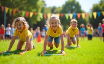 Create eye-catching Field Day flyers to attract a crowd and make your event unforgettable!