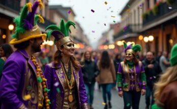 Eye-Catching Mardi Gras Flyers That Bring the Celebration to Life