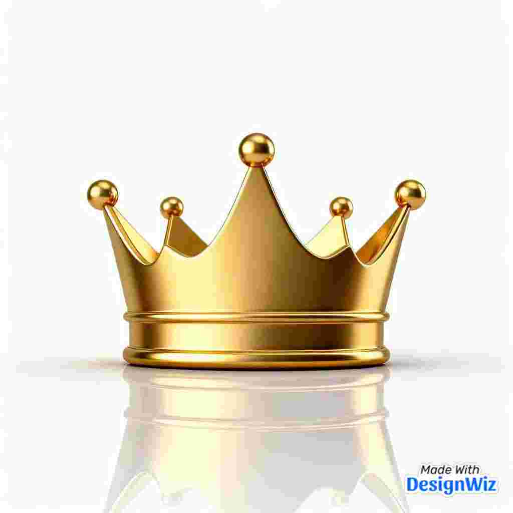 mardi gras royal gold crown icon