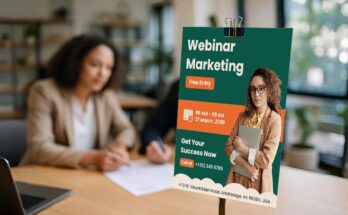 marketing competitive flyer for service provider