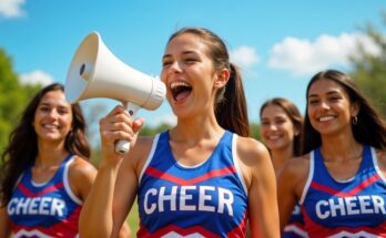 Cheerleader Girls Infographic