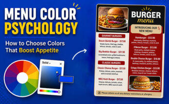 menu color psychology and how to choose colors that boost appetite