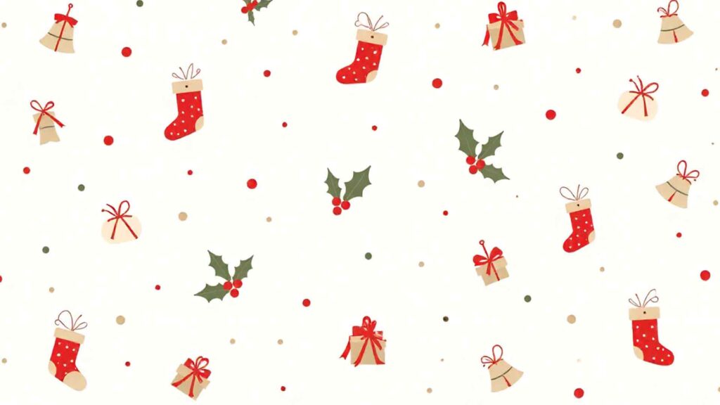 Minimal And Cute Icon-based Wallpaper