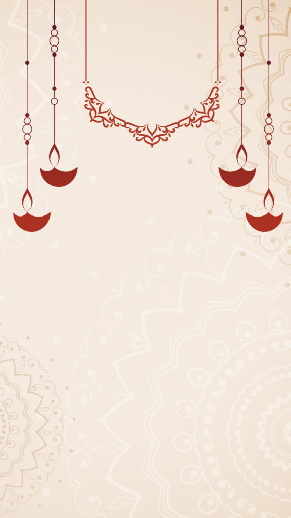 Minimal With Text Space Diwali Stroy Background