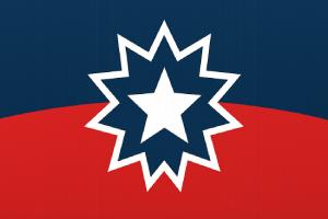 Minimalist Juneteenth Flag Picture Graphics 