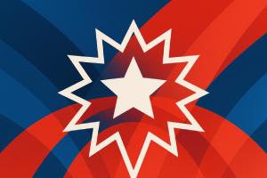 Modern Abstract Juneteenth Flag Picture