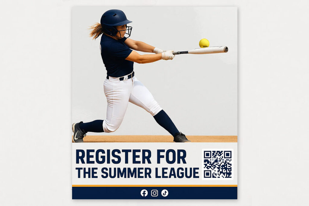 Modern Technology Elements For Engaging Softball Flyers