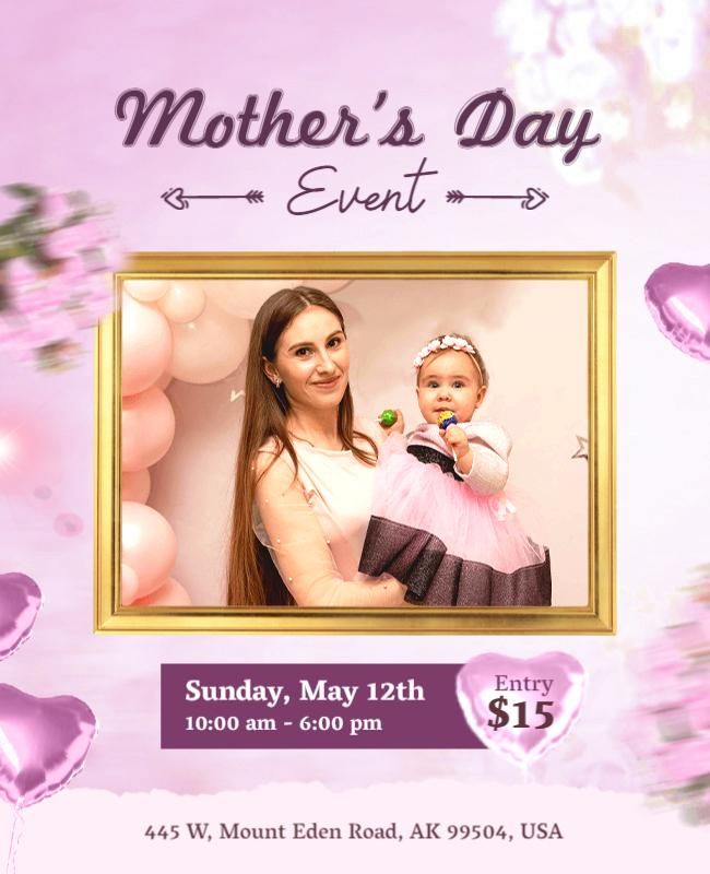 Mother's Day Event Flyer