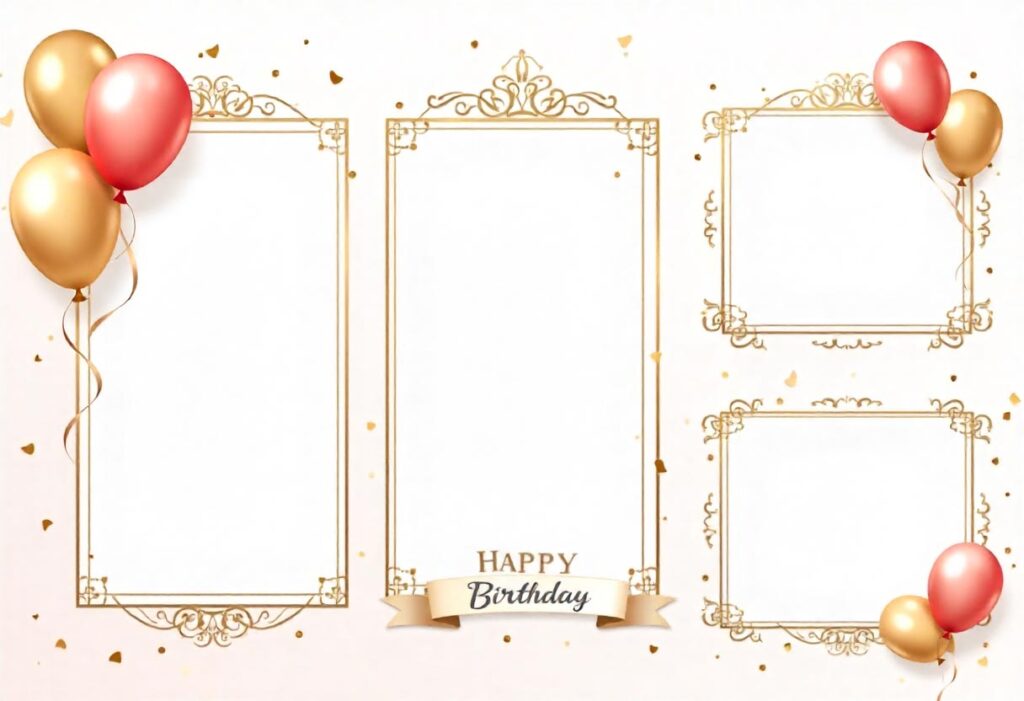 Multi-Format Birthday Borders