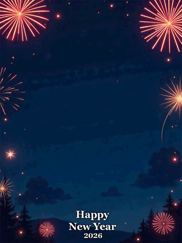 Night Sky Background Border