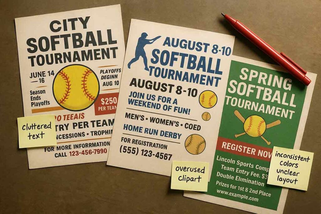 Failed Flyer Examples Comparison