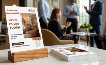 Open House Retention Flyers For Service Providers