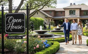 open house service flyers for luxury market success