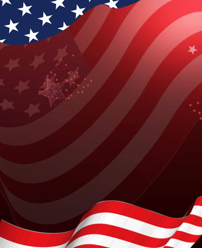 A Patriotic Background For The 4th Of July